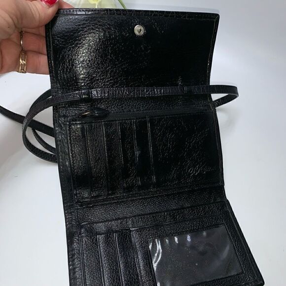 Brighton Leather Long Wallet on Chain Brown - Picture 6 of 12